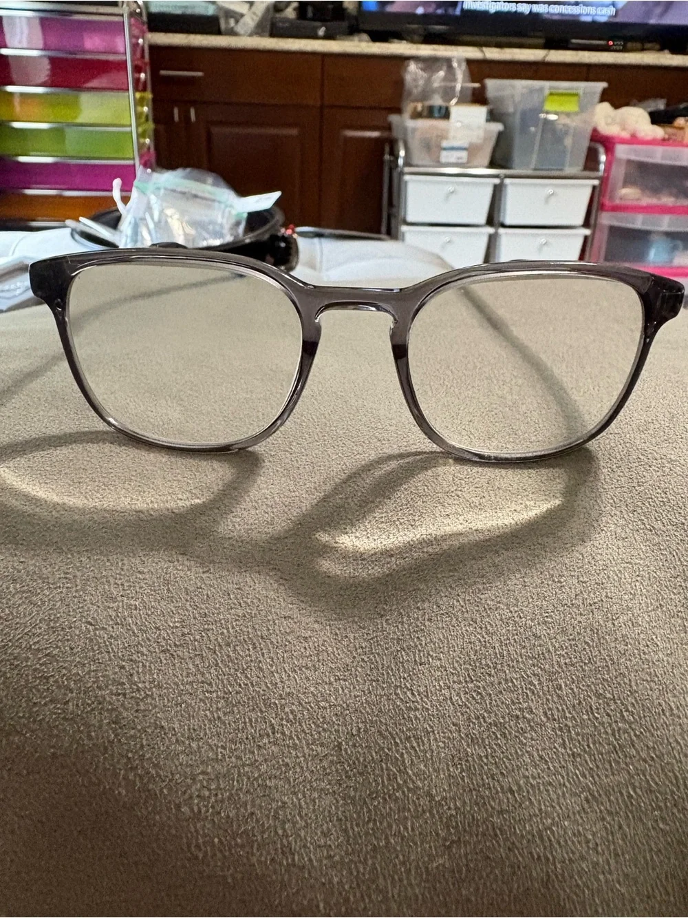 Nike Eyeglasses Frames Only, NIKE 7171 027 51-20-145 Gray Translucent Lime Green